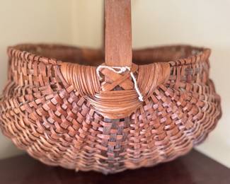 very old victorian basket 