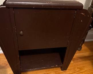 Vintage copper lined cigar humidor