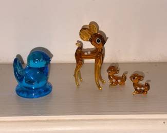 Art glass figurines