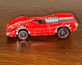 Red line matchbox car