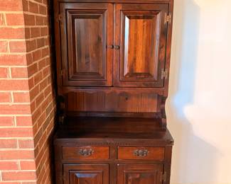 Large two-piece cabinet