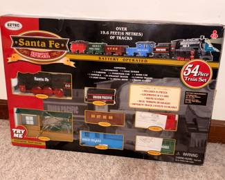 Brand new Santa Fe train set