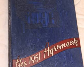 Vintage yearbook