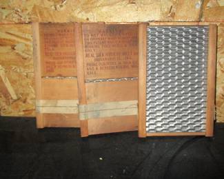 scrub wash boards 