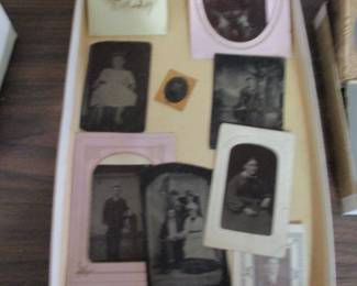 old cabinet cards / some post cards
