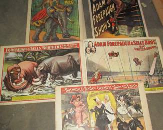 assorted posters 