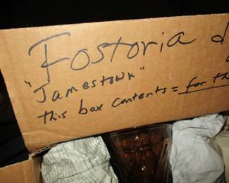 FOSTORIA glassware  SET
