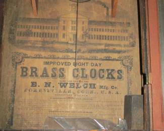 label IN the clock
