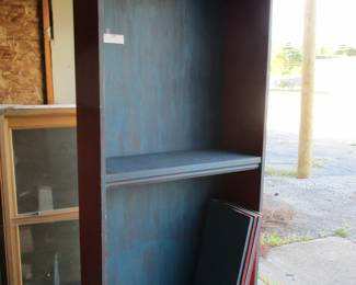 bookcase with shelves 
