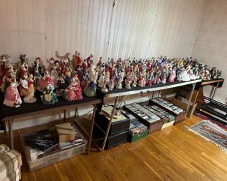 These Royal Doulton Figures are $10 - $50 each