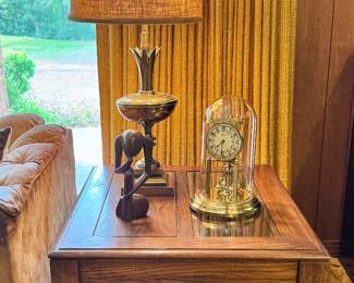 Mid century end table, one of pair