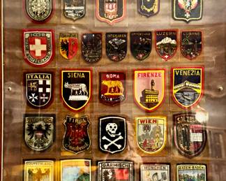 Framed travel patches