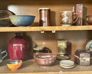 Mid century pottery