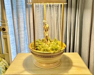 Mid century rain lamp