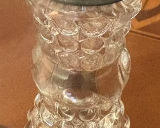 Victorian glass shaker