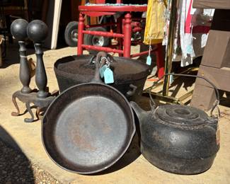Misc Vtg cast iron