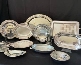 Silver Plated Platters