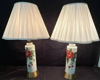 Tyndale Hand Painted Lamps