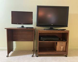 Rolling Table Living Room Set