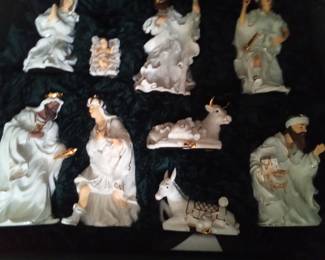 Nativity set