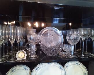 Misc crystal and glass