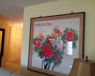 5ft X5ft silk watercolor