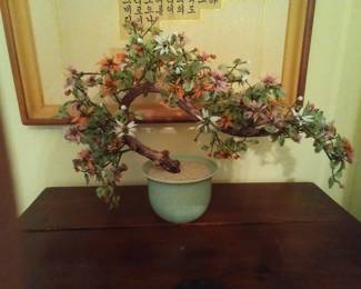 Beautiful  jade look flower