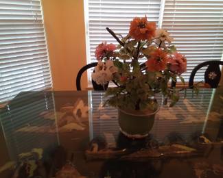 beautiful jade look Flower arrangement