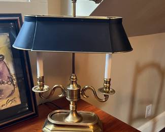 brass lamp