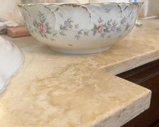 Handpainted china bowl