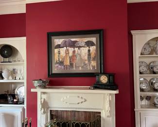 Several pieces of artwork.