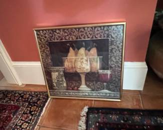 Framed artwork