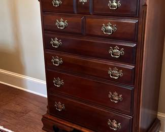 Cherry tall chest in cherry