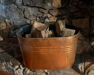 Early copper boiler.
