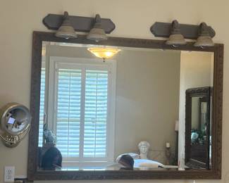beveled glass mirror