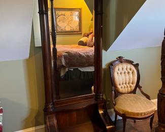 Early dressing mirror Empire