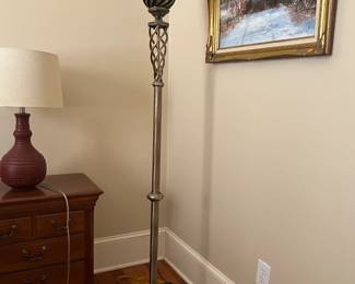 modern floor lamp w/shade
