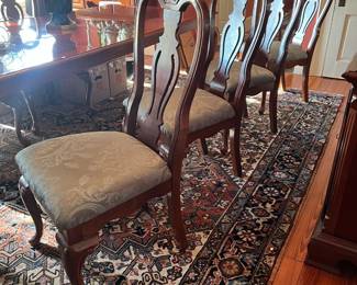 Great tall back chairs.