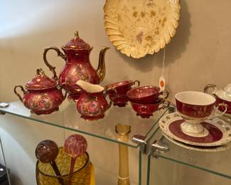 Antique Bavaria tea set