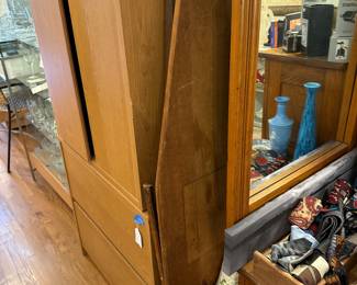 Antique wooden ironing board