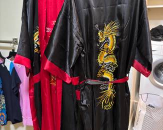 100% Silk Dragon Robes