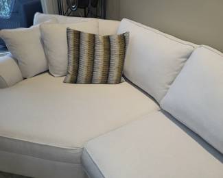Cream Sectional sofa