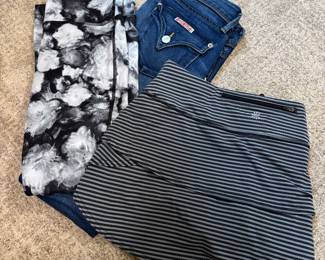 Designer: Lululemon, Hudson Jeans, Athleta