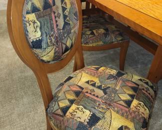 Italmond Contemporary side chairs - sold in sets of 5 There are 2 sets of 5 ( 10 total chairs)
