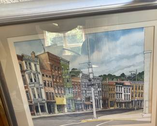 art artwork painting framed
