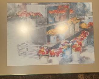 art artwork painting framed