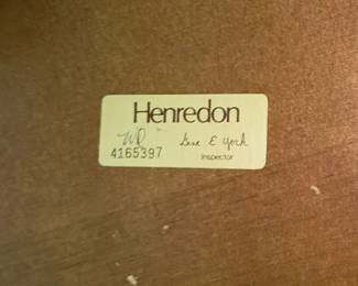 Vintage Side Table by Henredon.