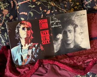 Vinyl Records. John Lennon, Julian Lennon.
