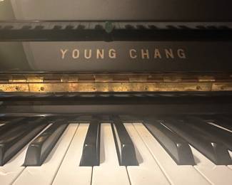 Detail of piano