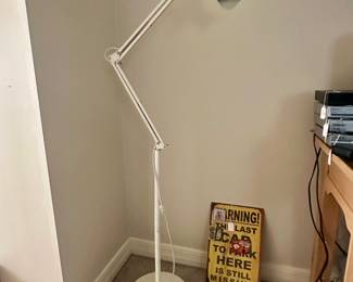 Unusual floor lamp - fully adjustable